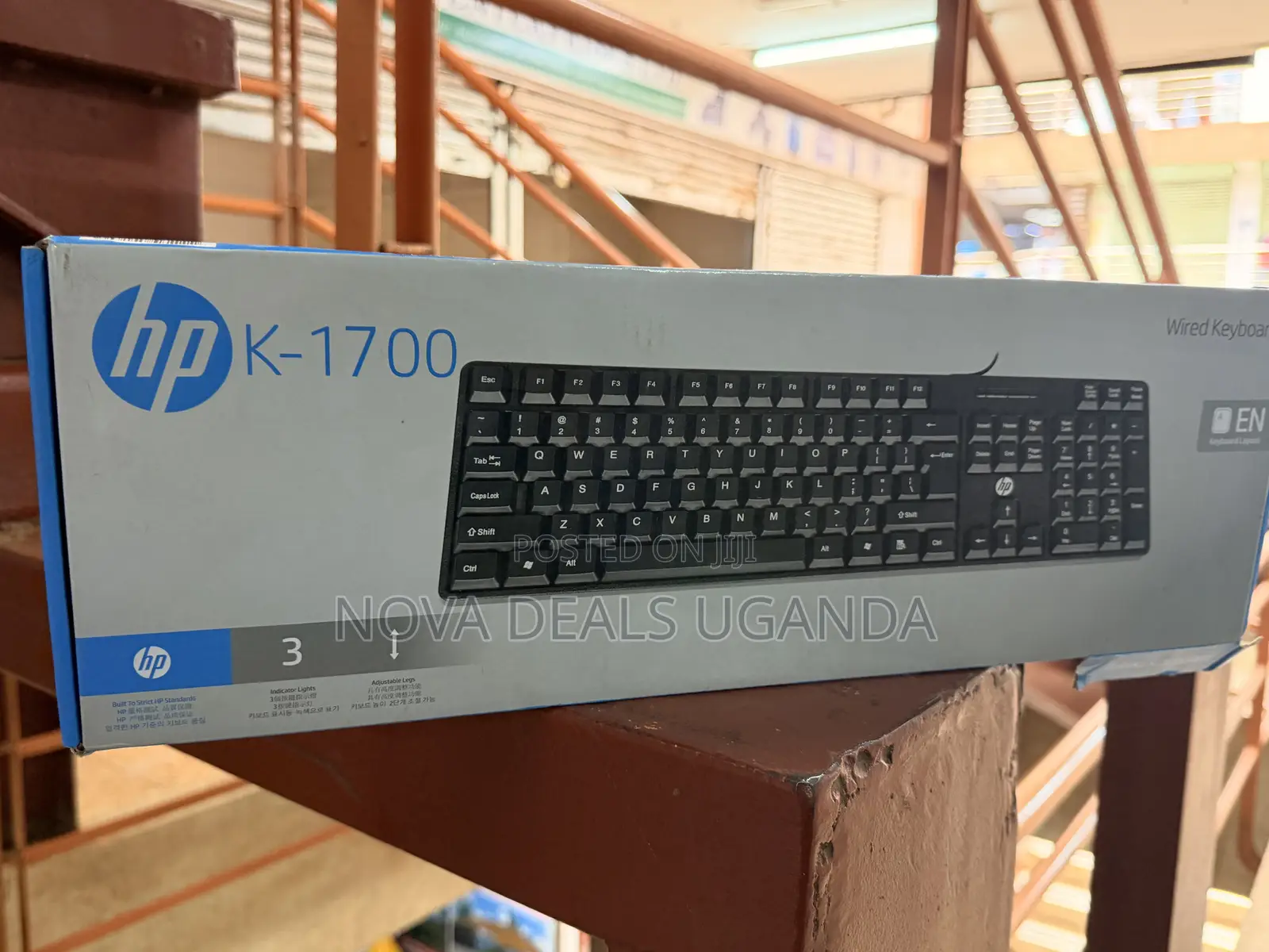 Hp Wired Usb Keyboard Full Size Quiet Keys Numeric Keypad