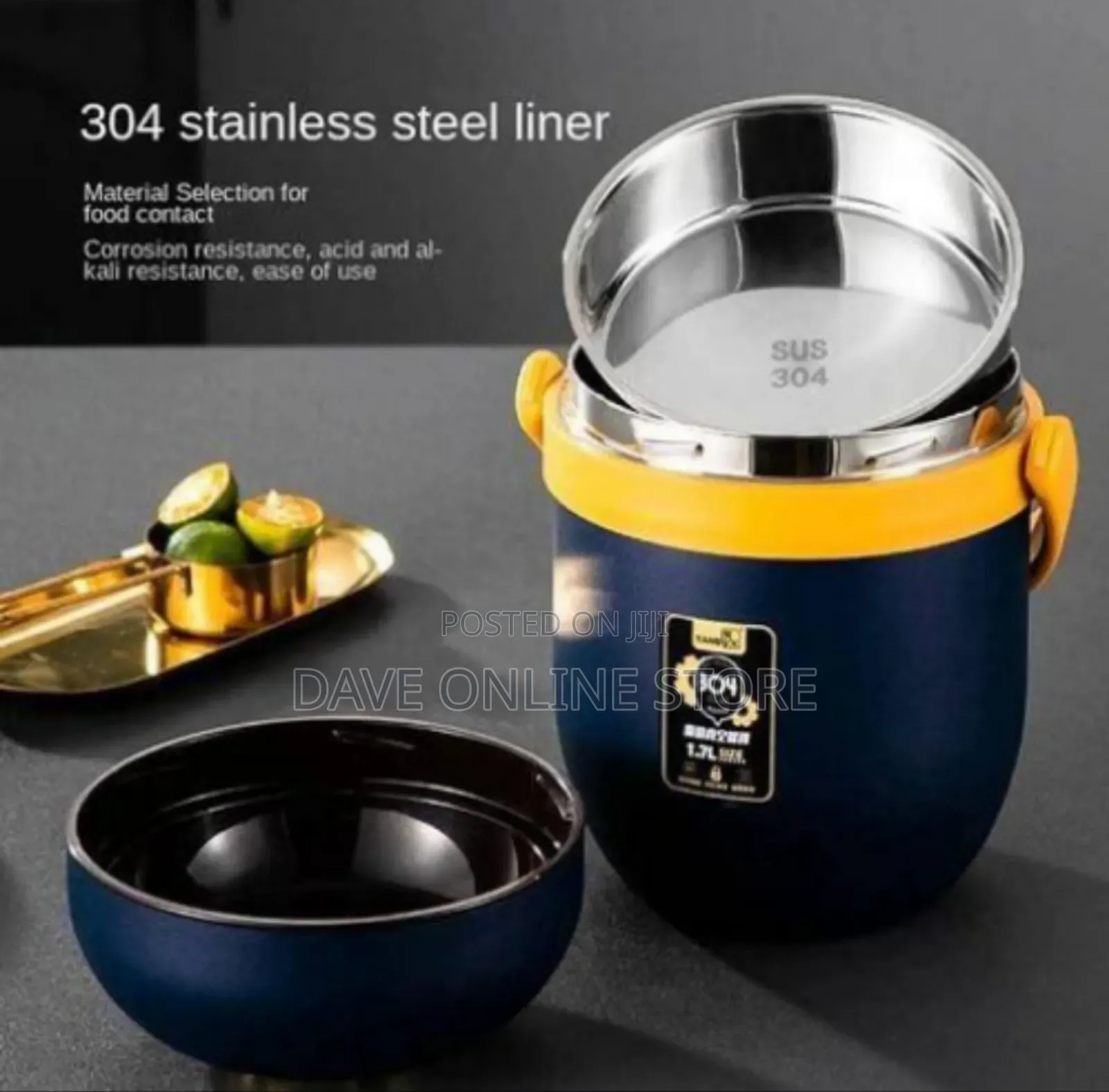 1.7 Liters Food Flask - Multicolor