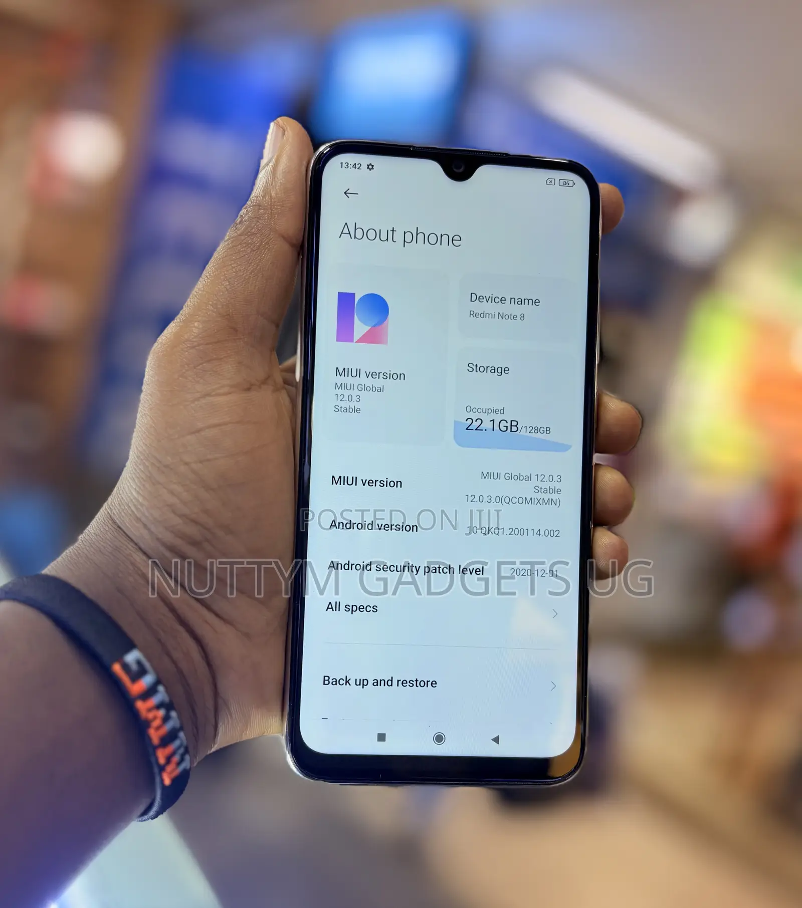 Xiaomi Redmi Note 8 128 GB Blue