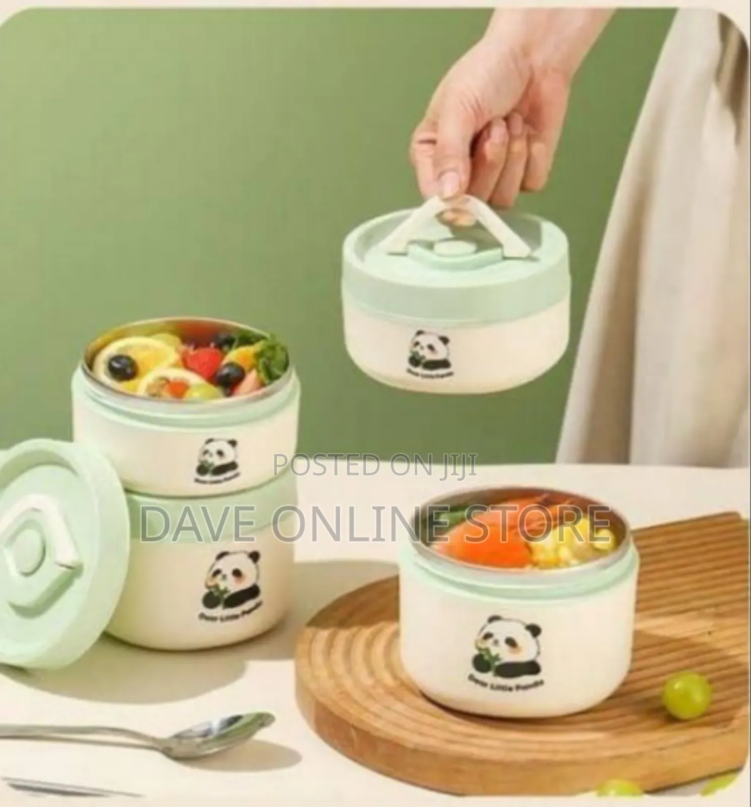 3-Piece Set of Thermal Lunch Boxe