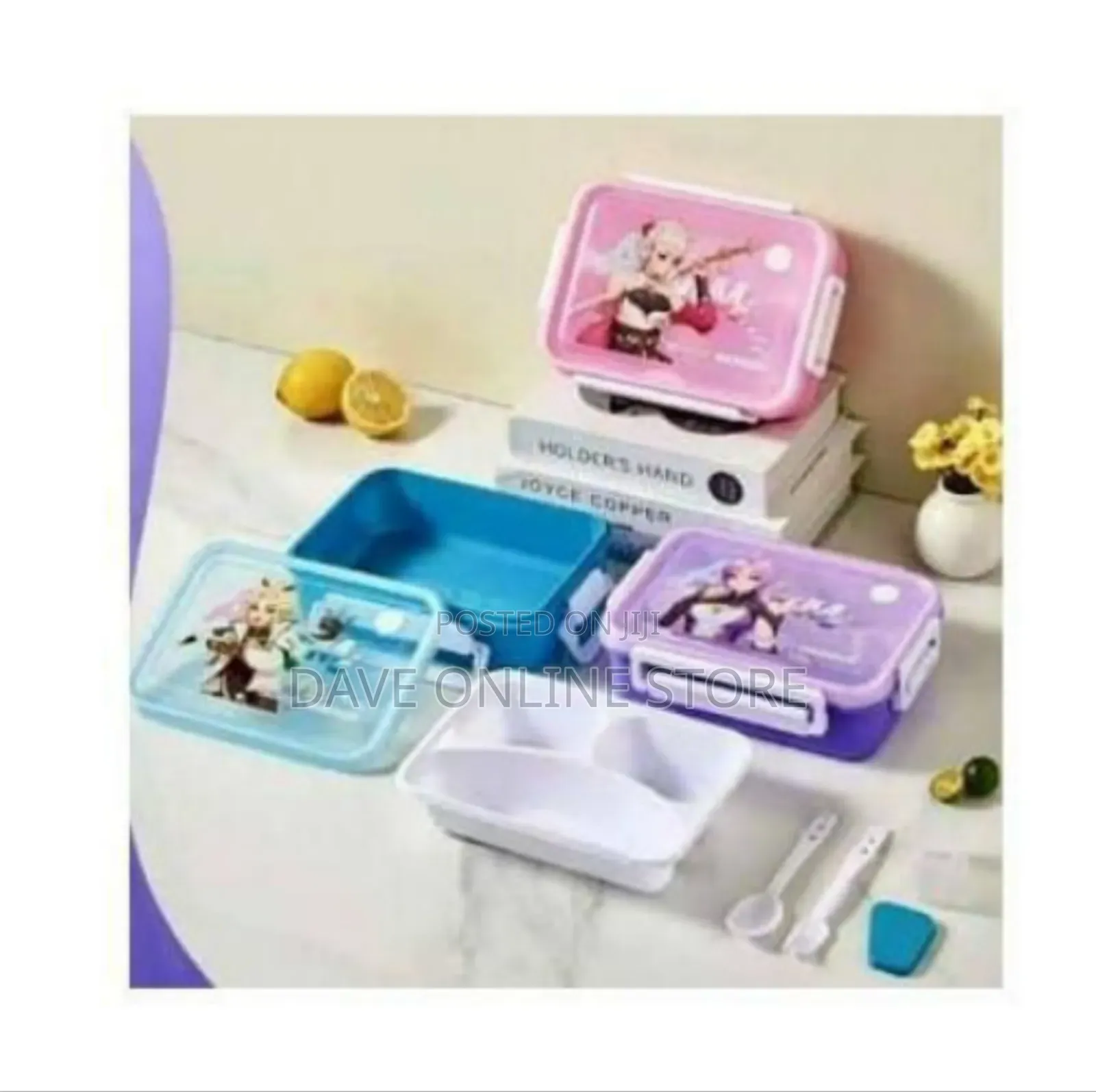 Portable Divided Lunch Box