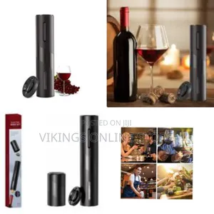 Electric, Battery Operated Wine Bottle Openers With Foil Cutter