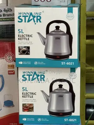 5-liter Stainless Steel Electric Kettle.