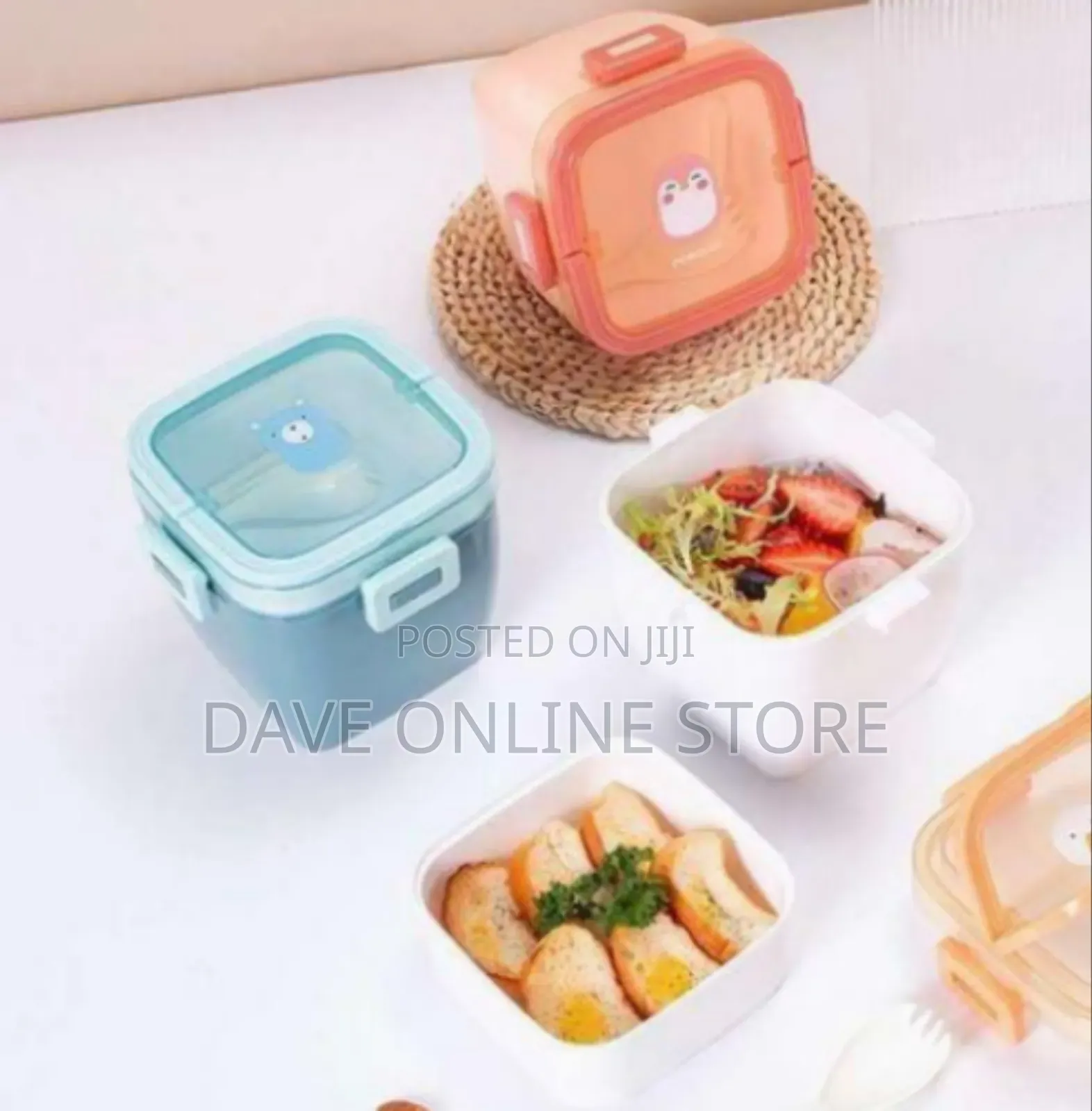 Cute and Practical Microwavable Lunch Box