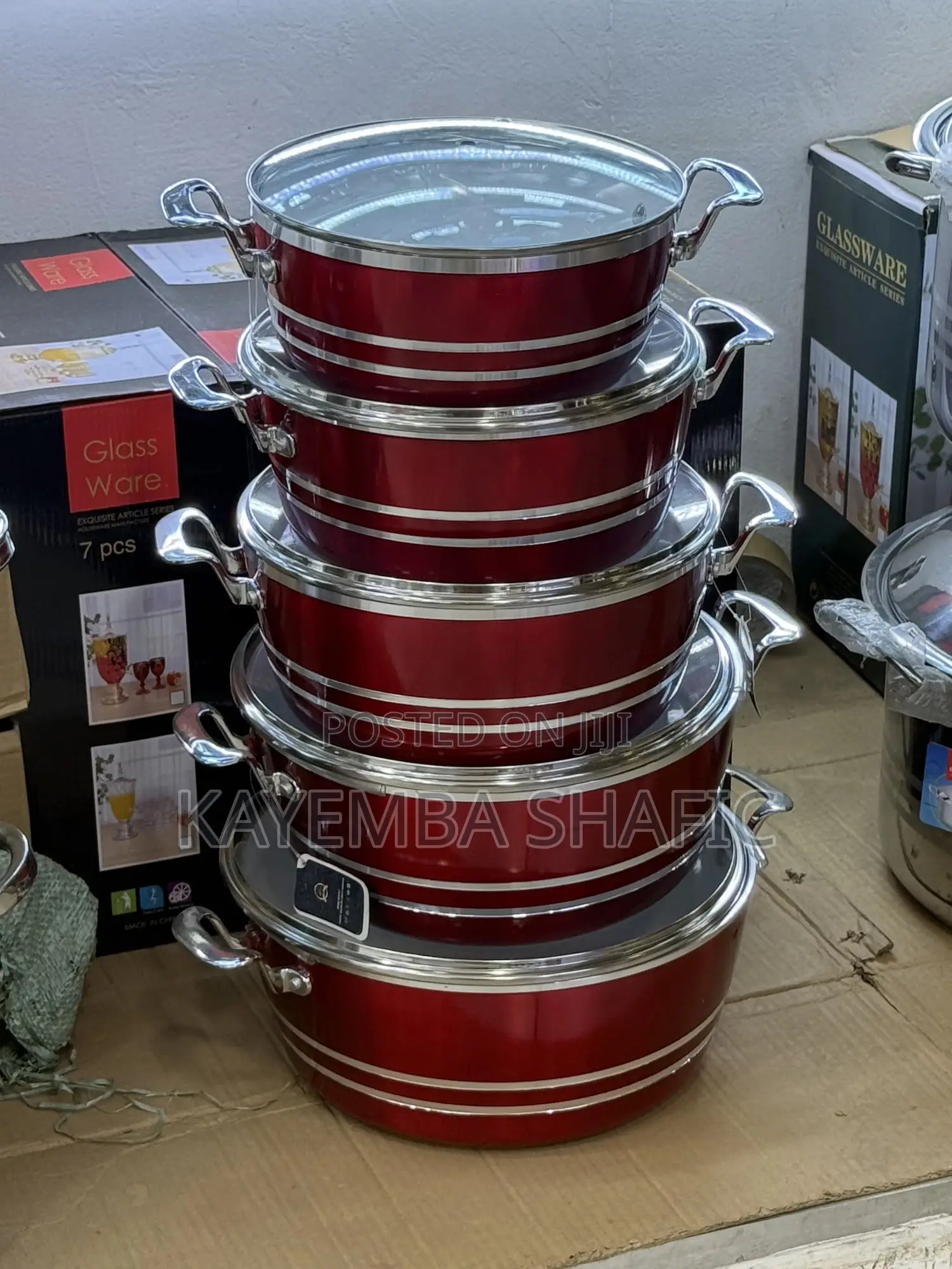 Die-Cast Aluminium Stockpot and Casserole Cookware Set