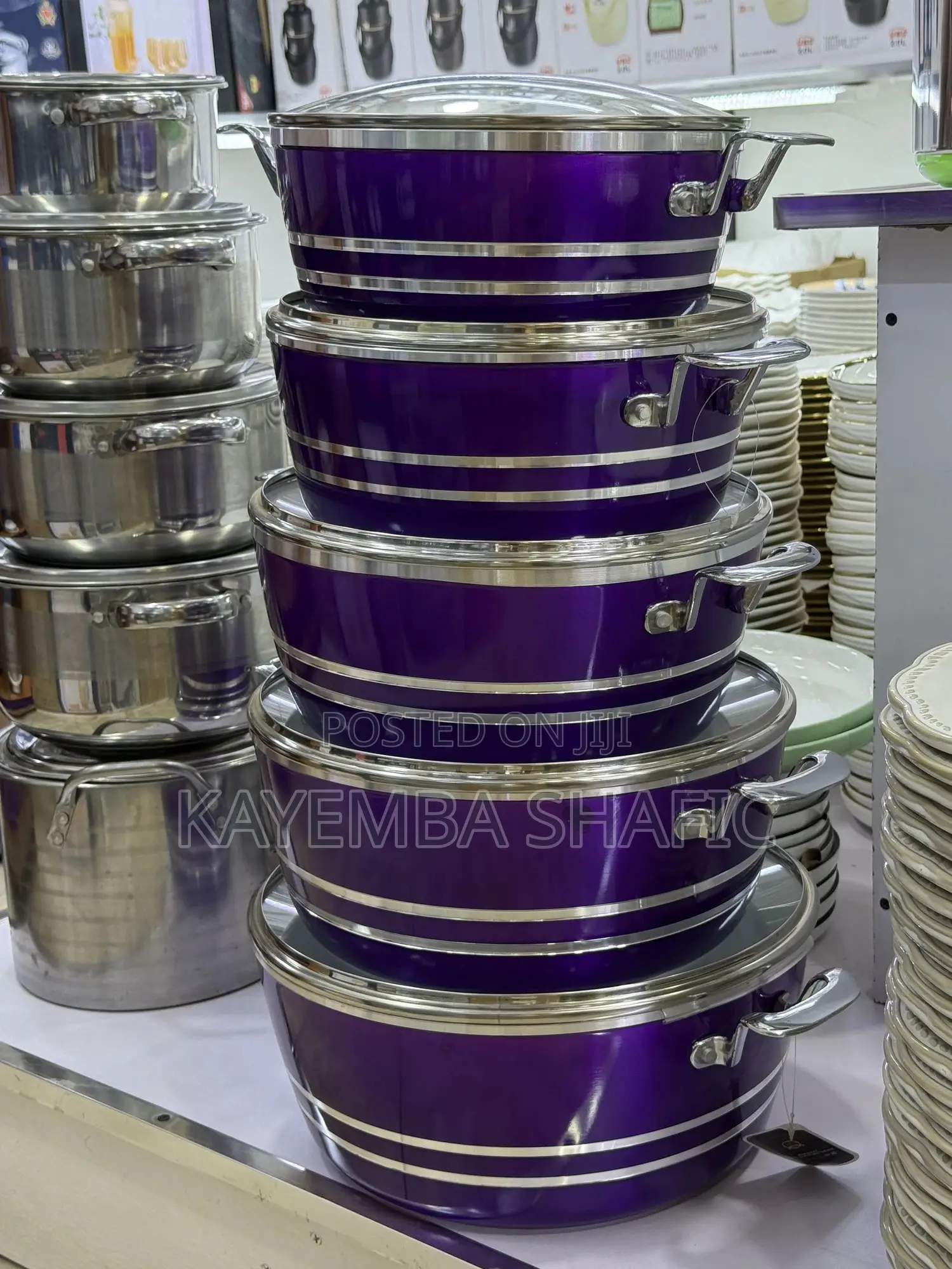 Die-Cast Aluminium Stockpot and Casserole Cookware Set