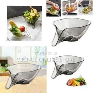 1 Piece Multifunctional Drain Basket, Plastic Drainage Basket Funnel