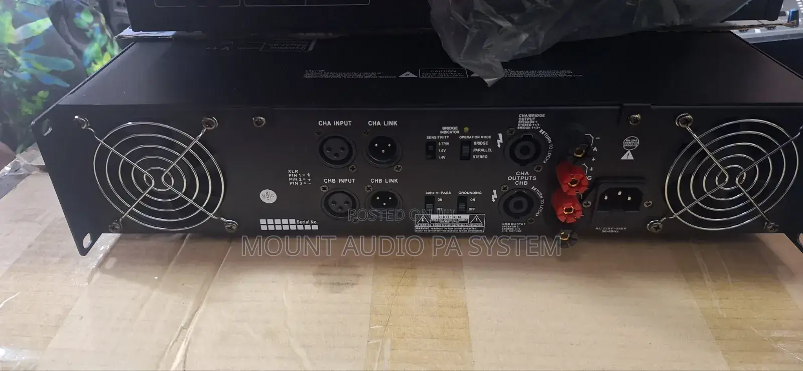 Martin Audio P-3400 Power Amplifier