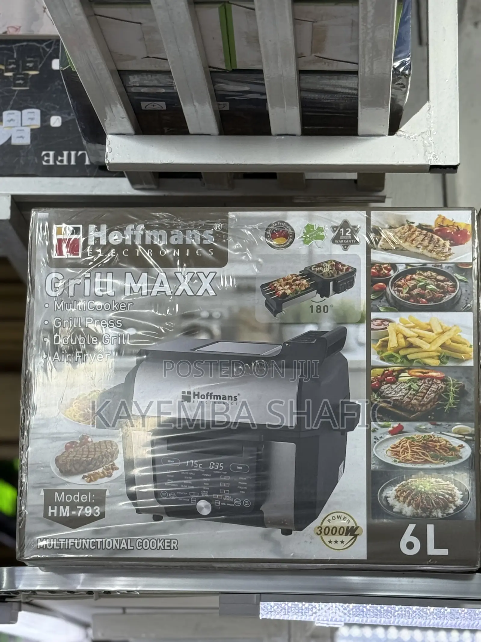 Hoffmans Electric Grill Max