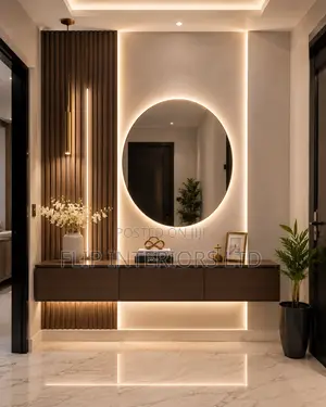 Luxury Entrance Console Wall Design Solutions
