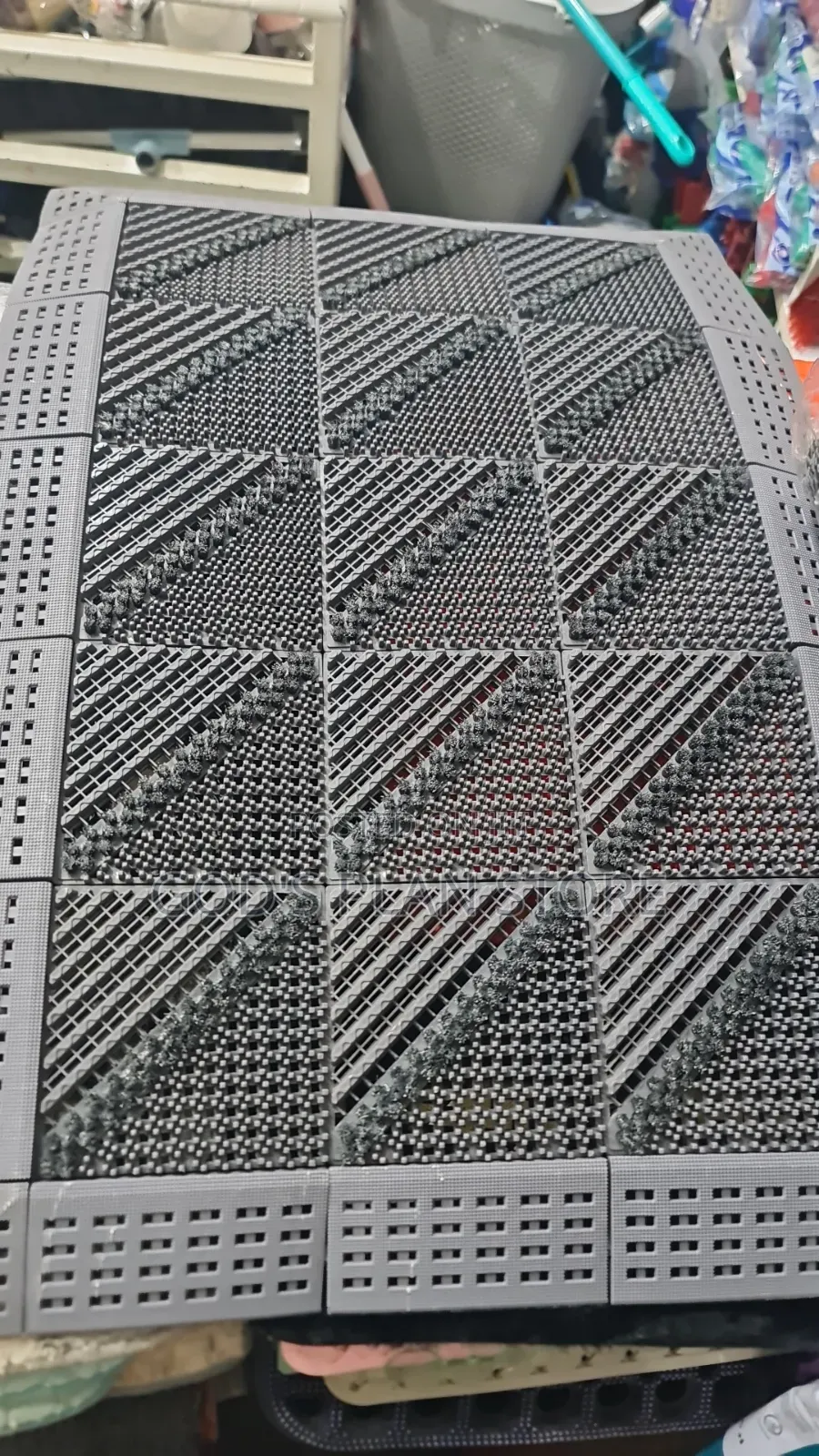 60×90 Plastic Doormats Plastic Doormats Gray