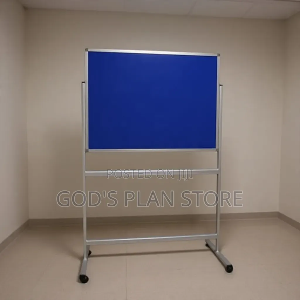 Aluminum Frame 60 by 90 Notice Board With a Stand