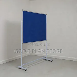 Generally Blue 90×120 Notice Board Notice Board With a Stand