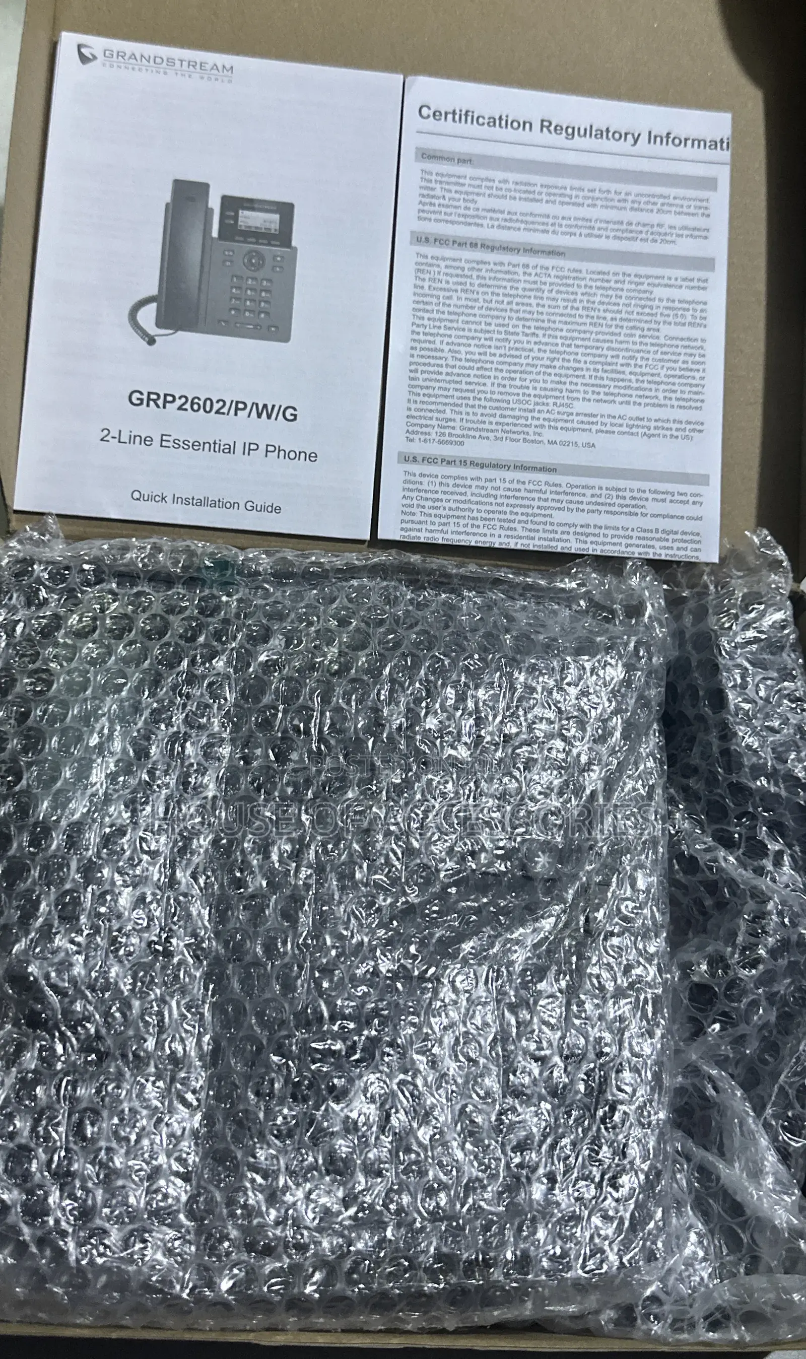 Grandstream- Grp2602w