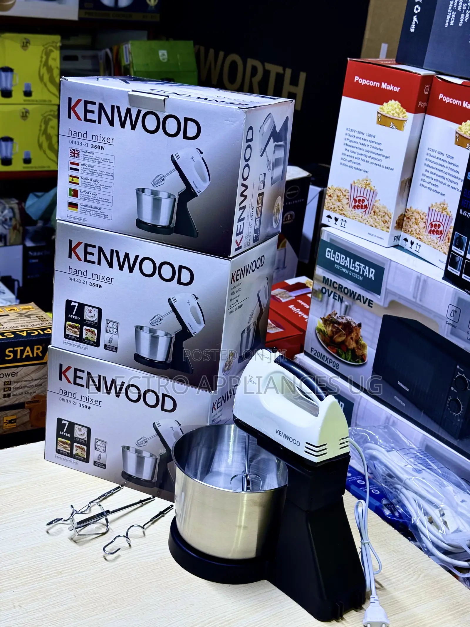 Kenwood Stand Mixer.