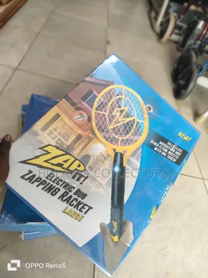 Zap It! Electric Bug Zapper Racket With a Large Mesh Head, Uk Import.