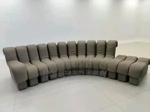 Curved Sofa Sets in Any Colour or Material From 2,500,000/- On Order