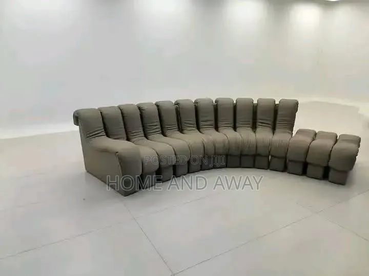 Curved Sofa Sets in Any Colour or Material From 2,500,000/- On Order