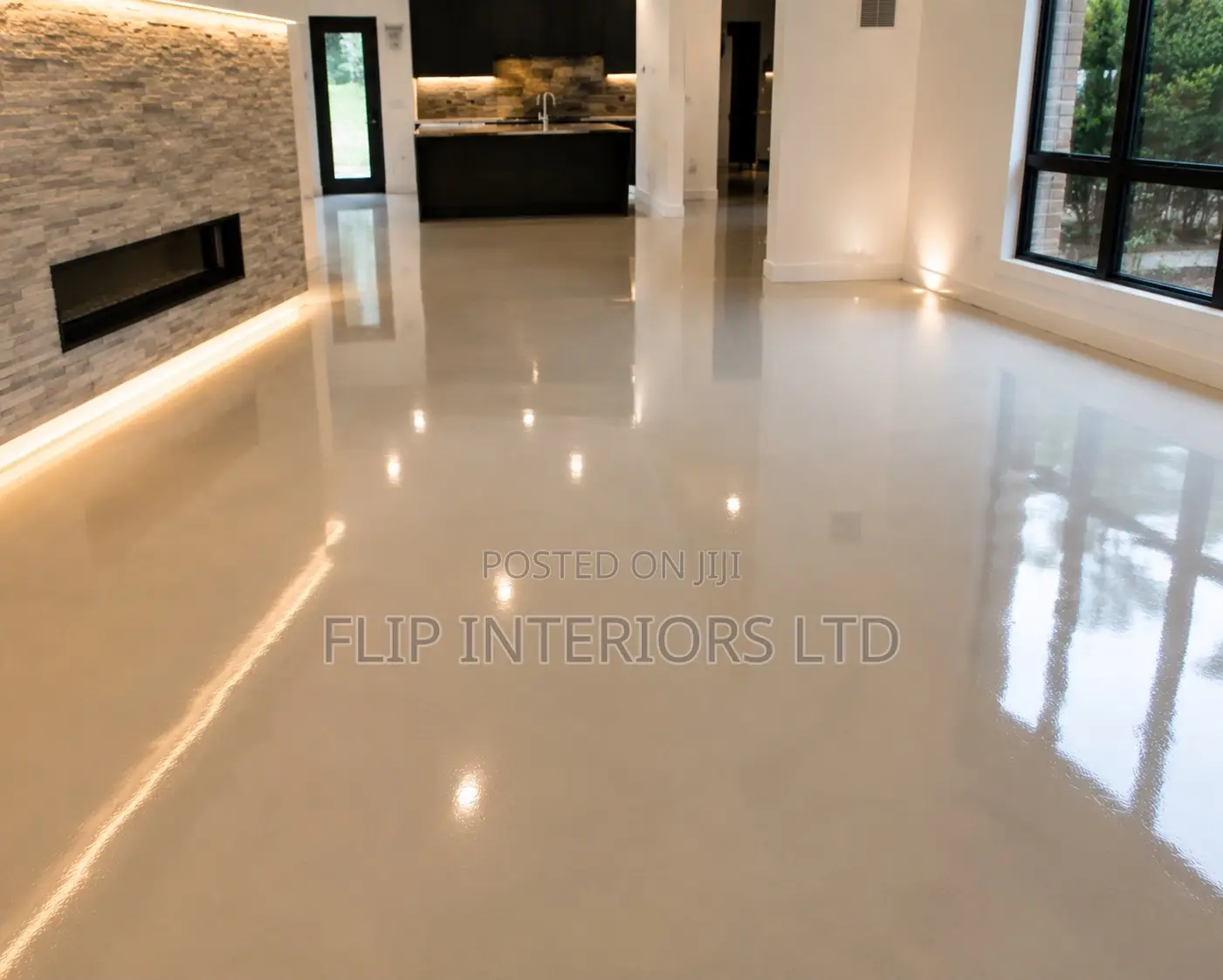 Luxury Seamless Epoxy Floor Interior Installations