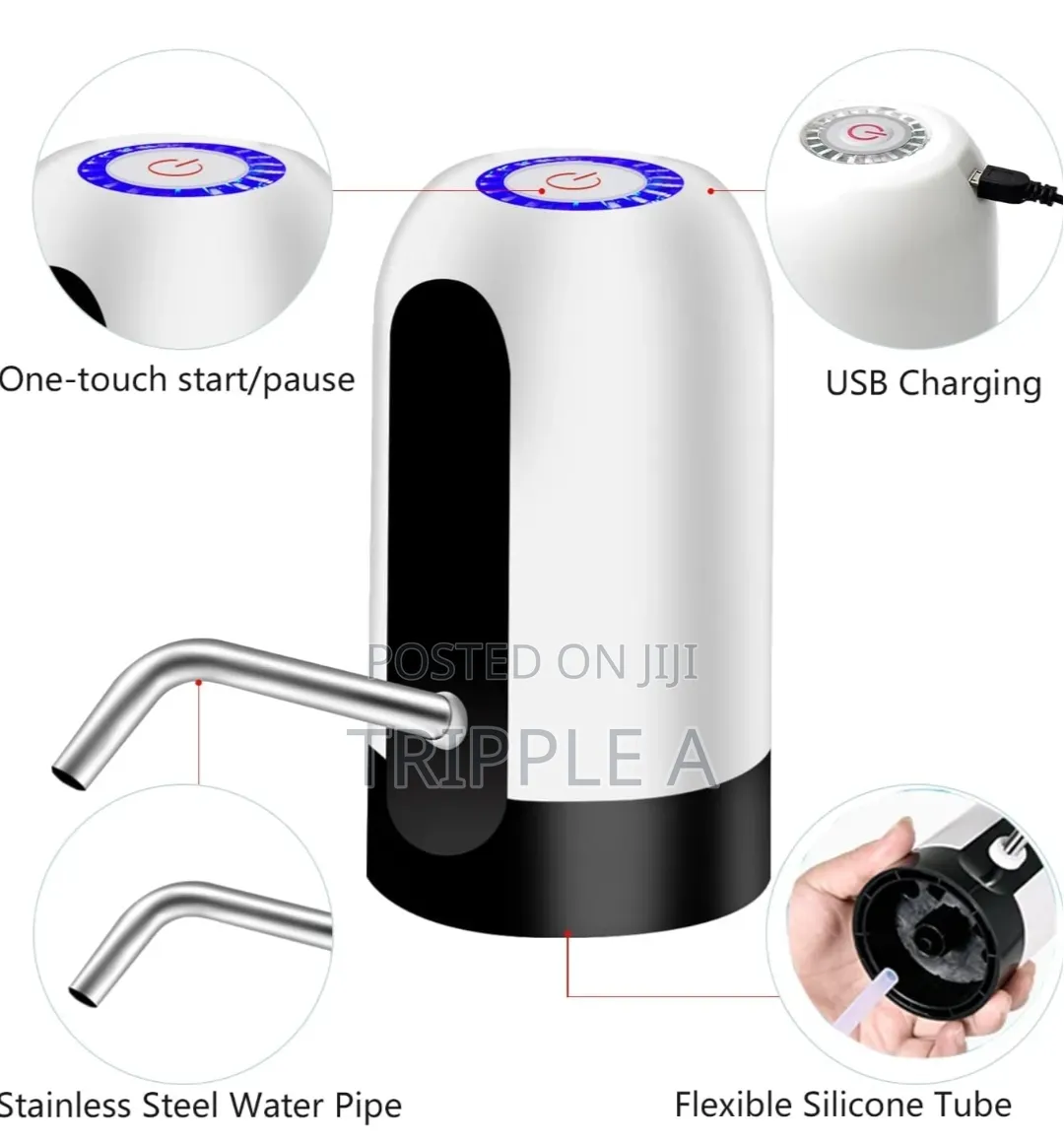 Usb Charging Automatic Electric Water Dispenser