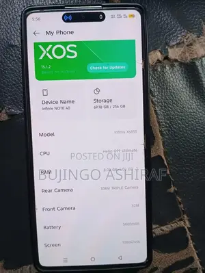 Infinix Note 40 256 GB Silver