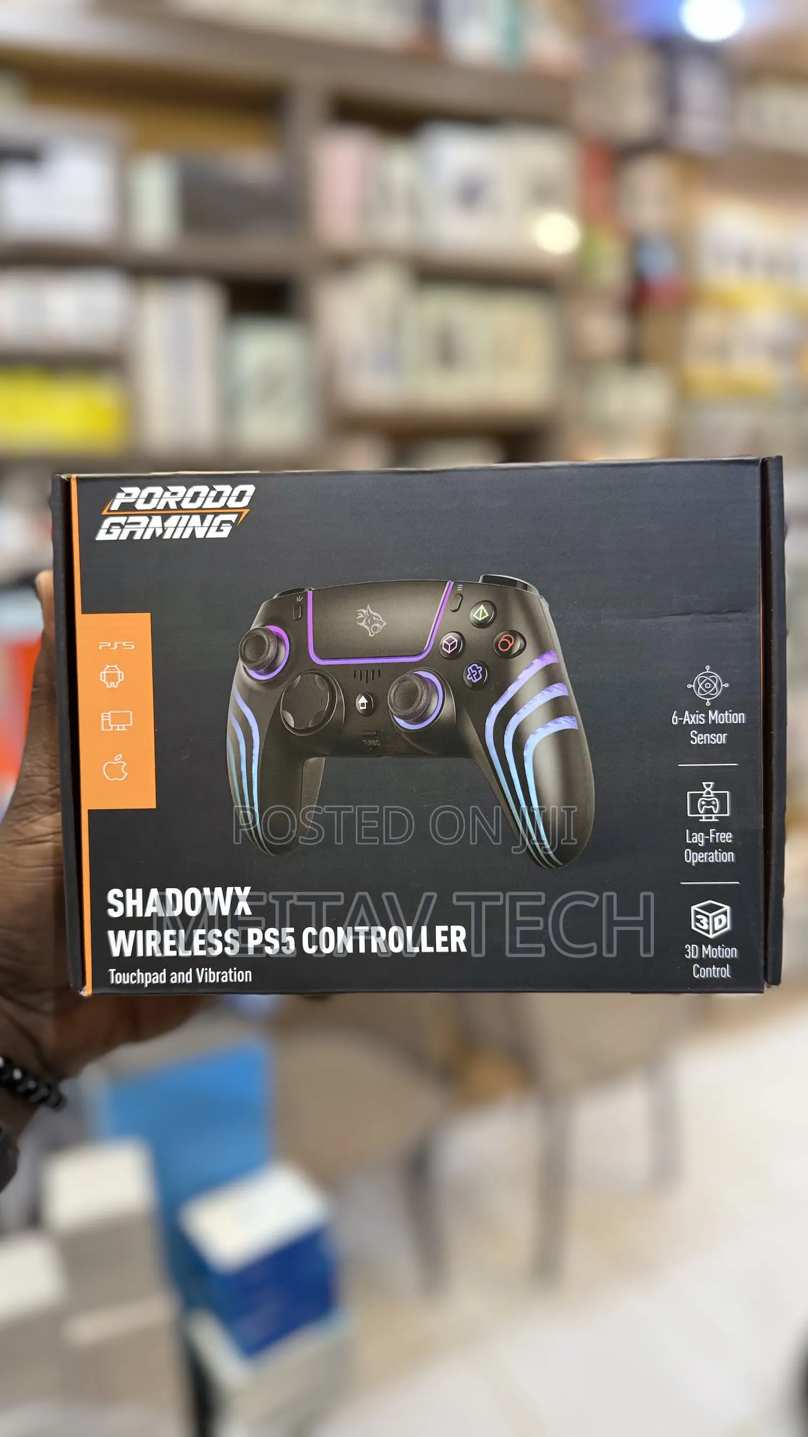 Porodo Ps5 Controller Shadowx Wireless Controller