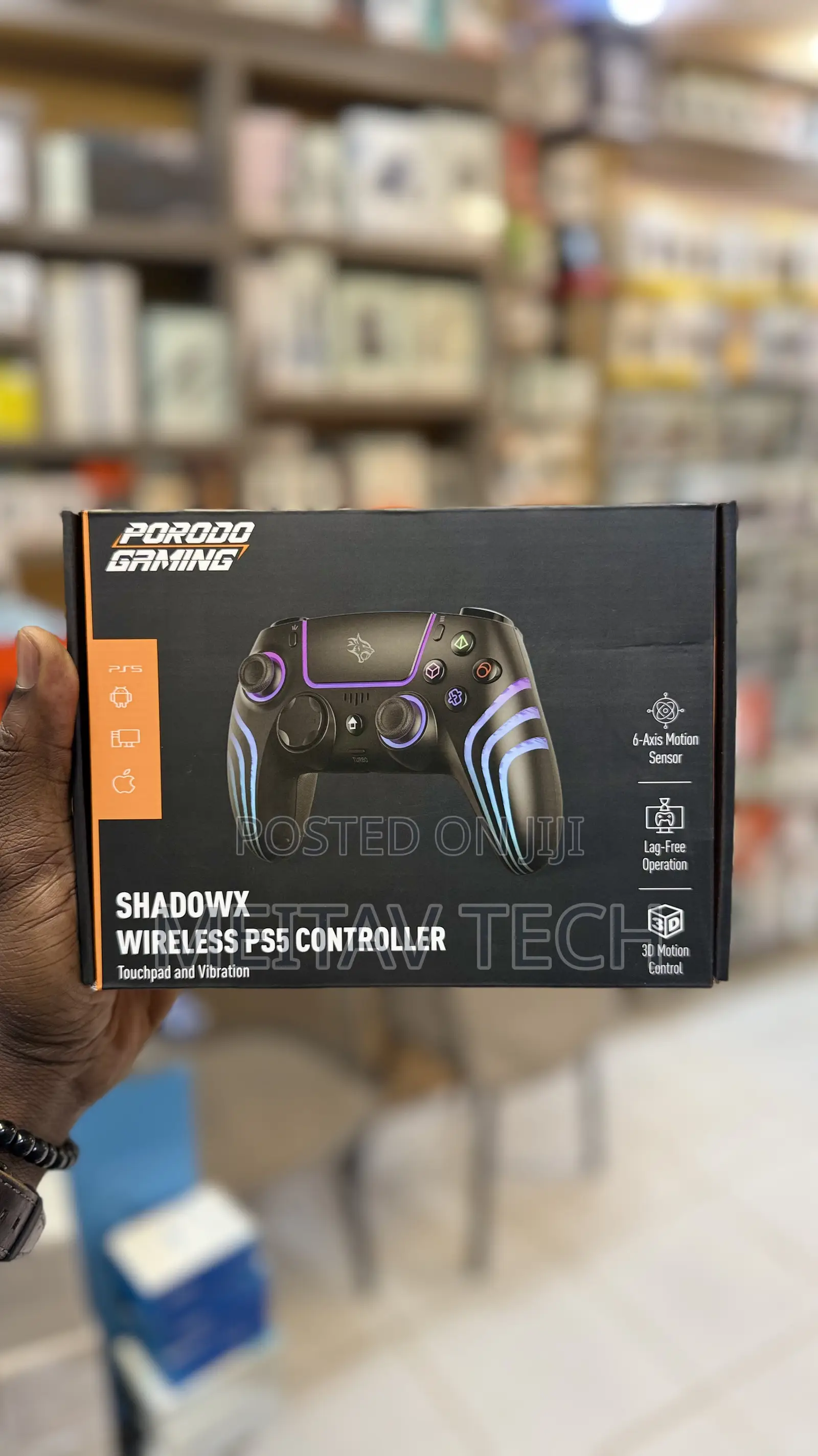 Porodo Ps5 Controller Shadowx Wireless Controller