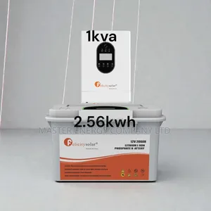1kva 12v and 2.56kwh Lithium Ion Battery Backup System BDJKDH