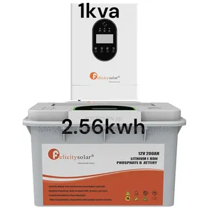 1kva 12v and 2.56kwh Lithium Ion Battery Backup System MNXBDH