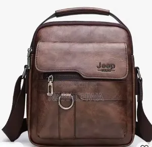 Its Jeep Leather Cross Body Bag