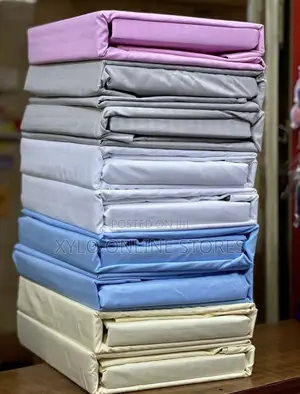A 6*6 Set of Cotton Bedsheets Multicolored