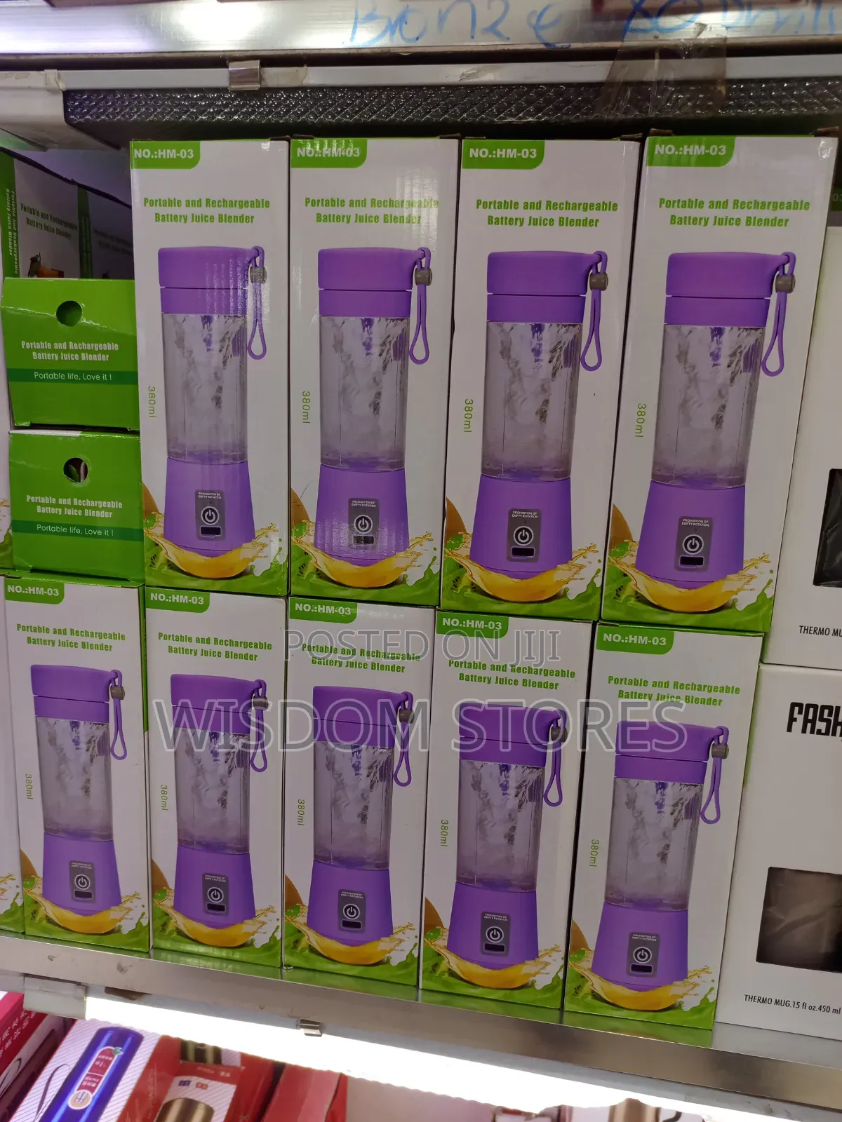 Portable and Rechargeable Battery Juice Blender