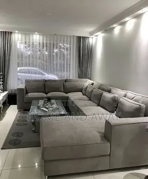 8 Seaters High Density U Sofa Couches in Any Colour From 2,800,000/-