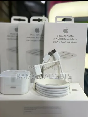 Apple-Branded 35w Usb-C Power Adapter and Cable Set