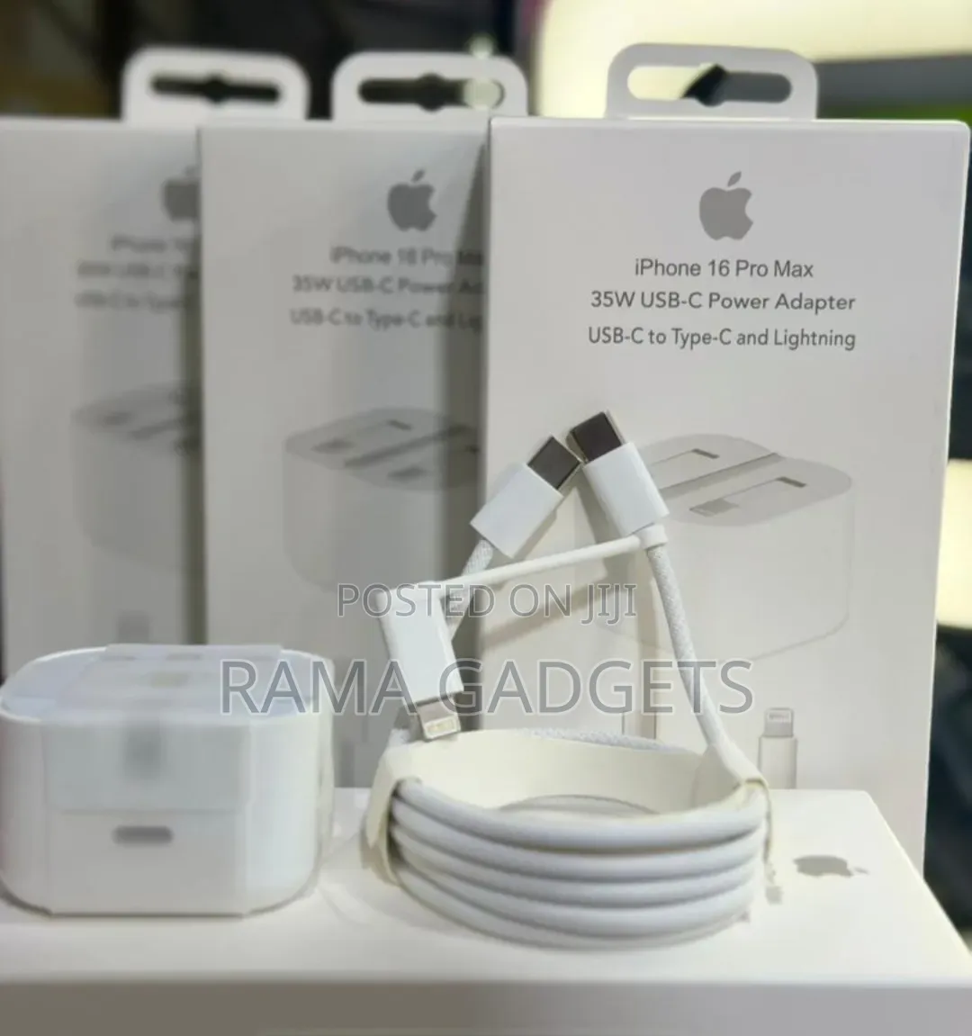 Apple-Branded 35w Usb-C Power Adapter and Cable Set