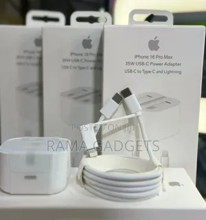 Apple-Branded 35w Usb-C Power Adapter and Cable Set