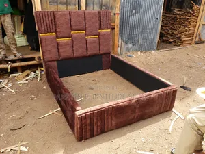 5x6 Bed Brown in Colour Ready for Sale