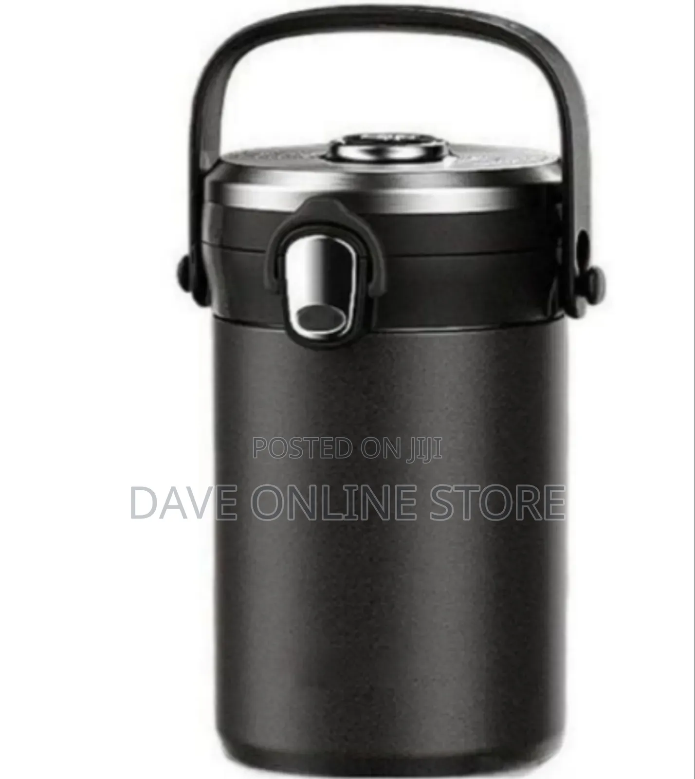 Home Puff Insulated Stackable Food Jar Set With Carrier(2.3l)