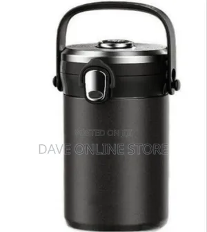 Home Puff Insulated Stackable Food Jar Set With Carrier(2.3l)