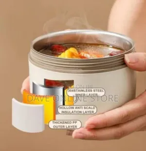 Stackable Thermal Lunch Box Set With Insulated Bag