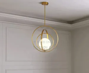Pendant Lights Vintage Gold Iron Pendant Light
