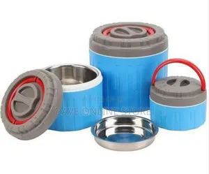 Insulated Food Flasks / Thermal Food Carrier Set