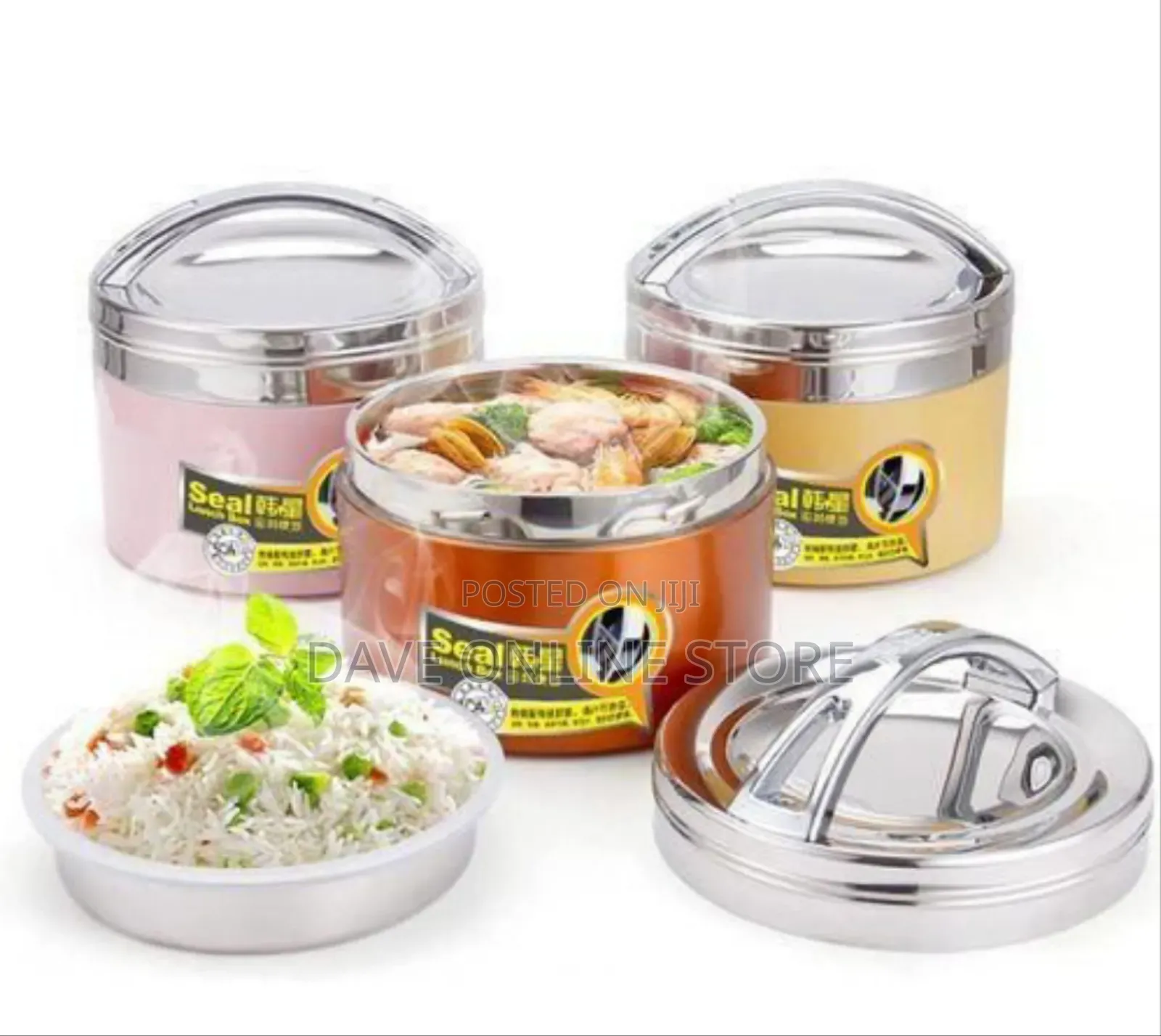 Thermal Insulated Lunch Box / Food Jar With Handle