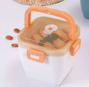 Portable Food Storage Container / Mini Lunch Box With Handle