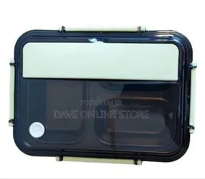 Multi-Compartment Lunch Box With Secure Lid
