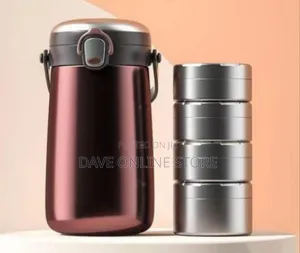 Premium Insulated Thermal Lunch Jar With Stacking Containers