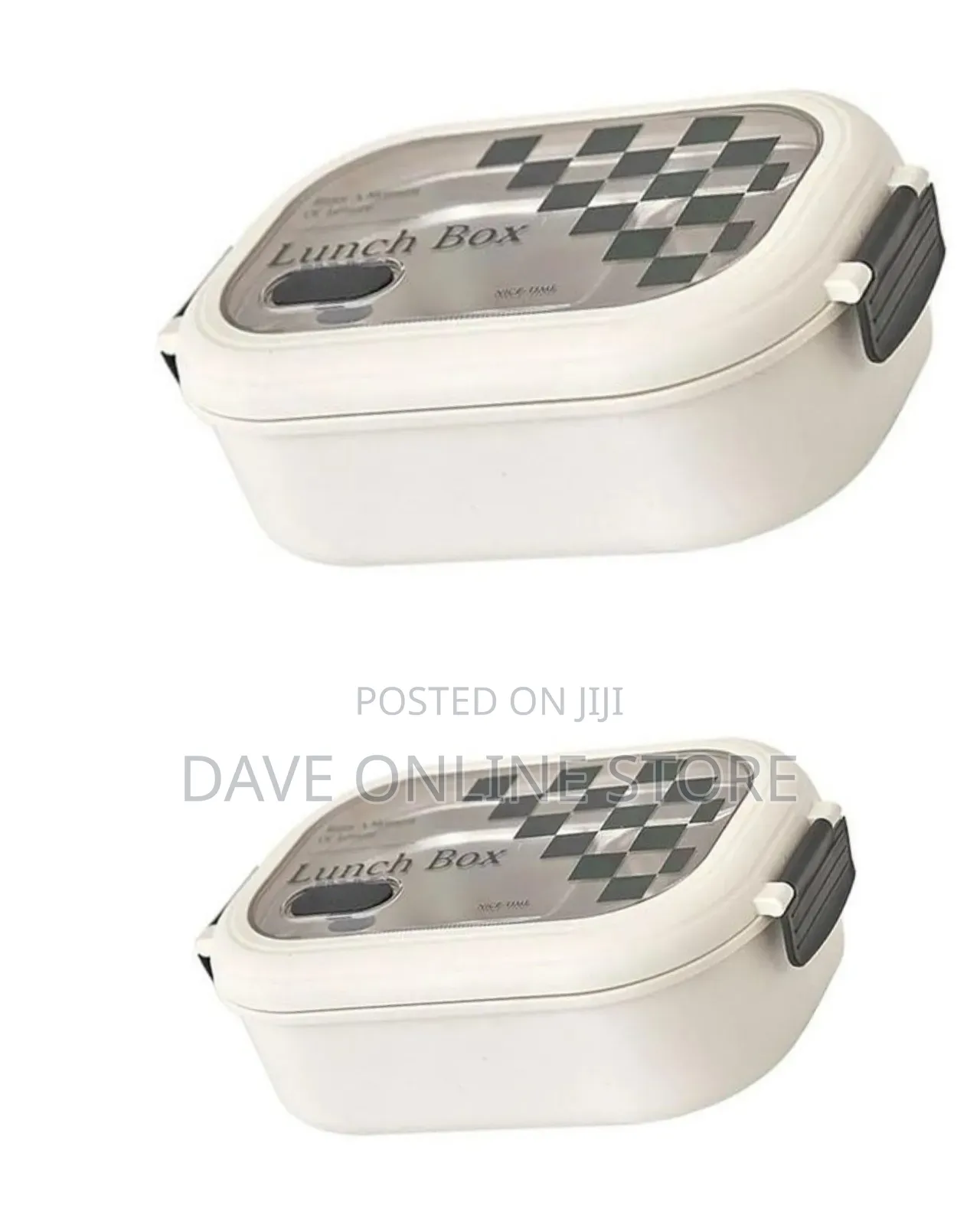 Modern Portable Lunch Box With Secure Lid and Air Vent
