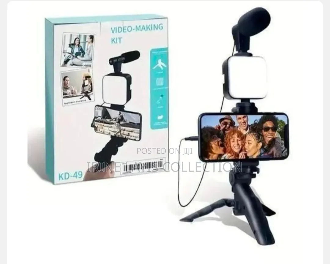Video-Making Kit Kd-49 With a Tripod