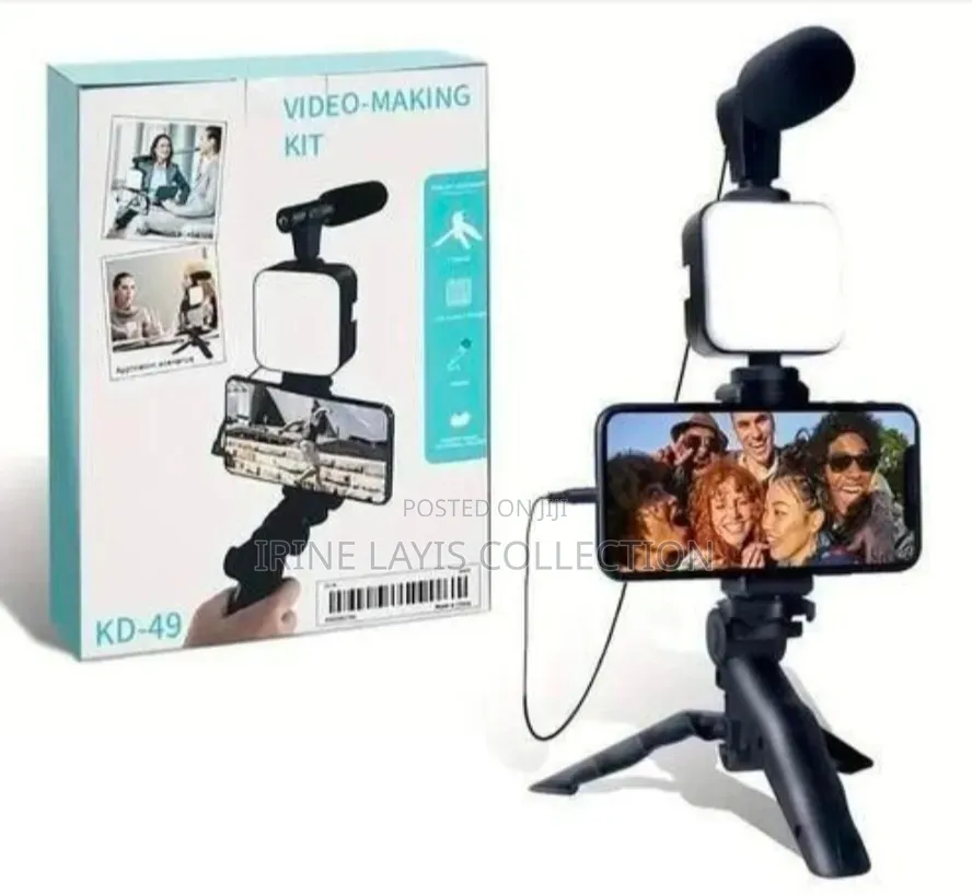 Video-Making Kit Kd-49 With a Tripod