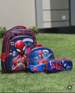 3 Pieces Themed School Backpack